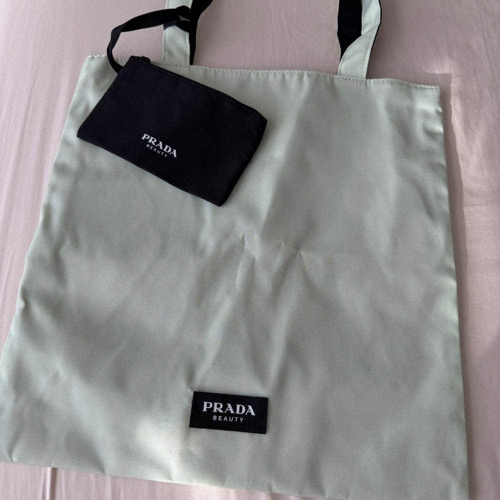 Prada Nylon Tote with Pouch